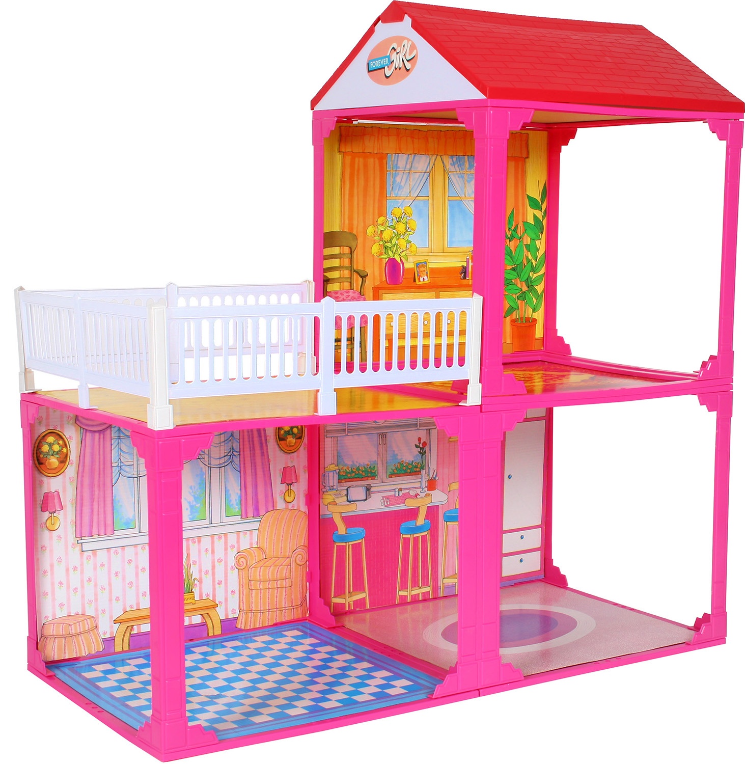 Barbie двухэтажный домик dvv47/dvv48