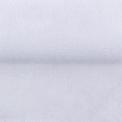 Плюш Peppy 48х48 см, 273 г/м2, 100% полиэстер, 20 яркий белый/snow white (PEV), фото