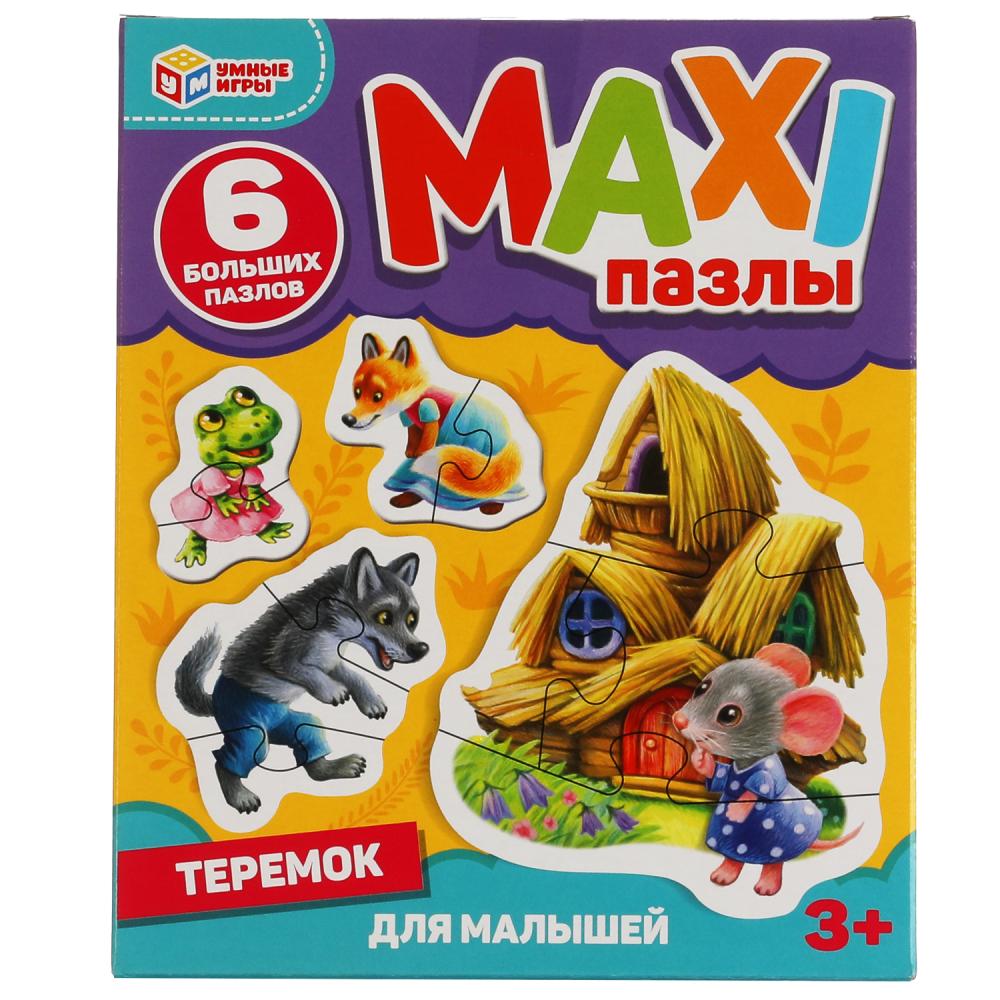 Макси-пазлы Умные игры Теремок, для малышей, 6 пазлов (4680107902153) |  AliExpress