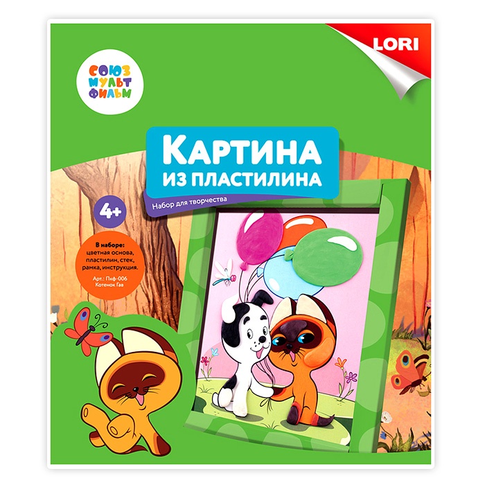 Картина из пластилина lori