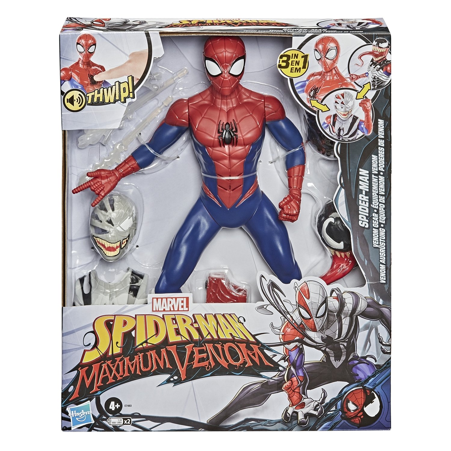 Фигурка Spider-Man 30 см, Титан, Человек Паук Веном (E74935L0) | AliExpress