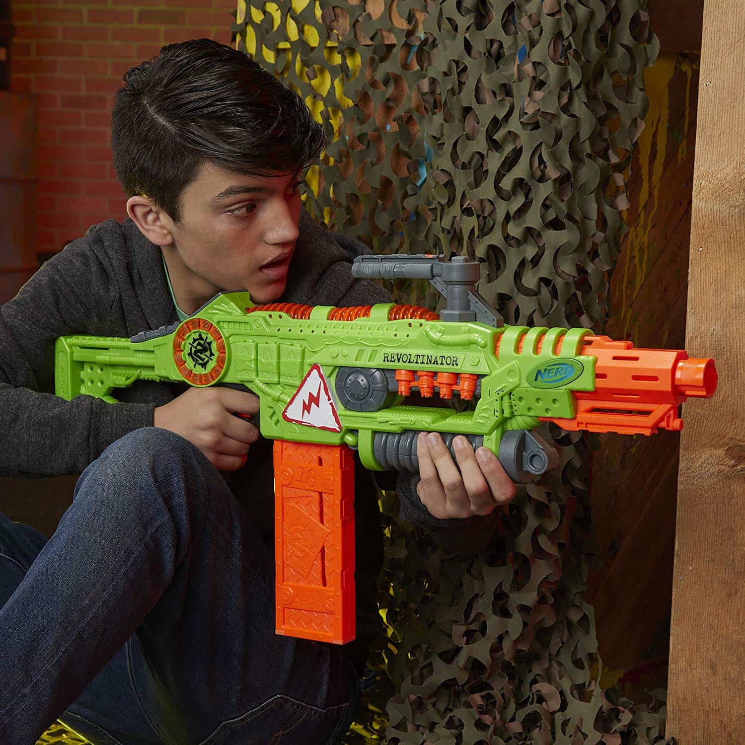 nerf zombie strike revoltinator toy blaster