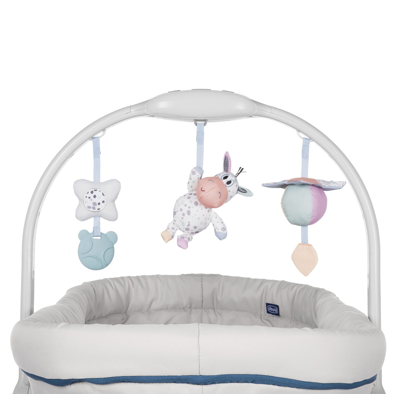 Кроватка стульчик chicco baby hug 4 в 1 glacial