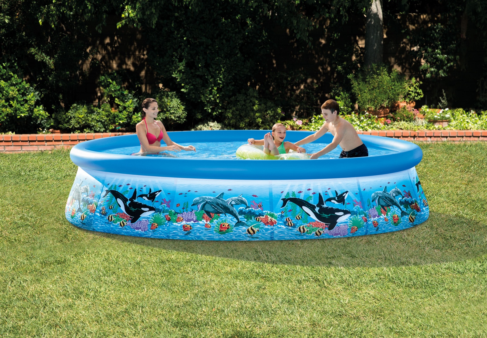 Бассейн Intex easy Set Ocean Reef 366х76см