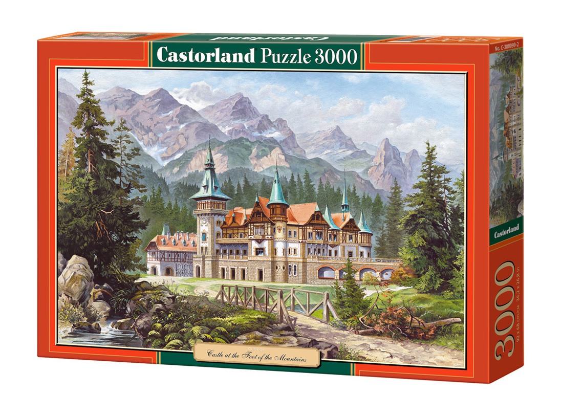 Пазл Castorland замок у подножия гор 3000 деталей