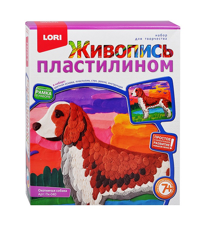 Картина из пластилина lori