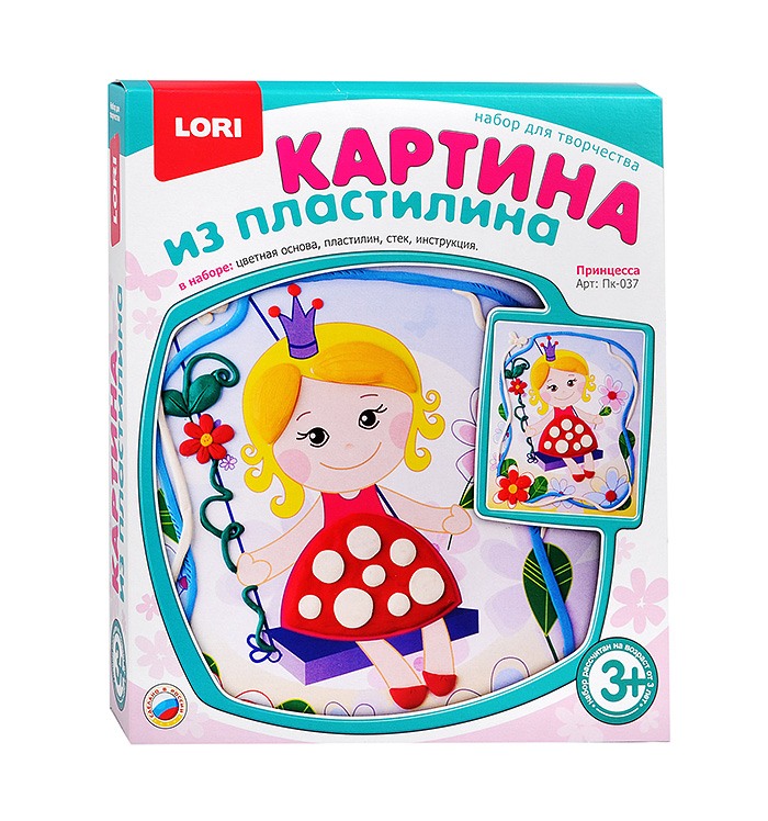 Картина из пластилина lori