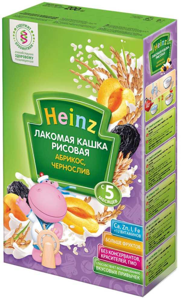 Heinz каша рисовая с 5 месяцев