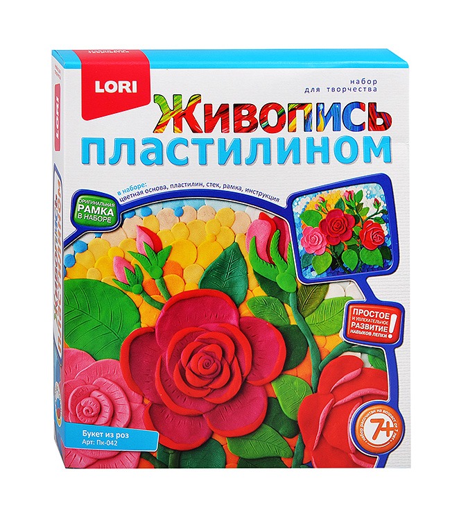 Картина из пластилина lori