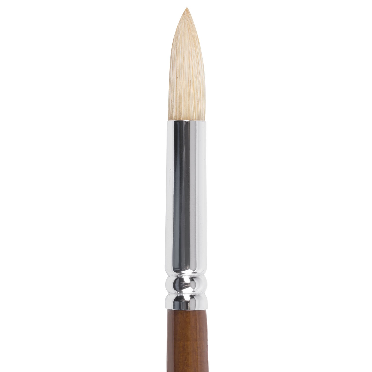 Кисть художественная Brauberg профессиональная ART "CLASSIC", щетина, круглая, № 10, длинная ручка (), фото