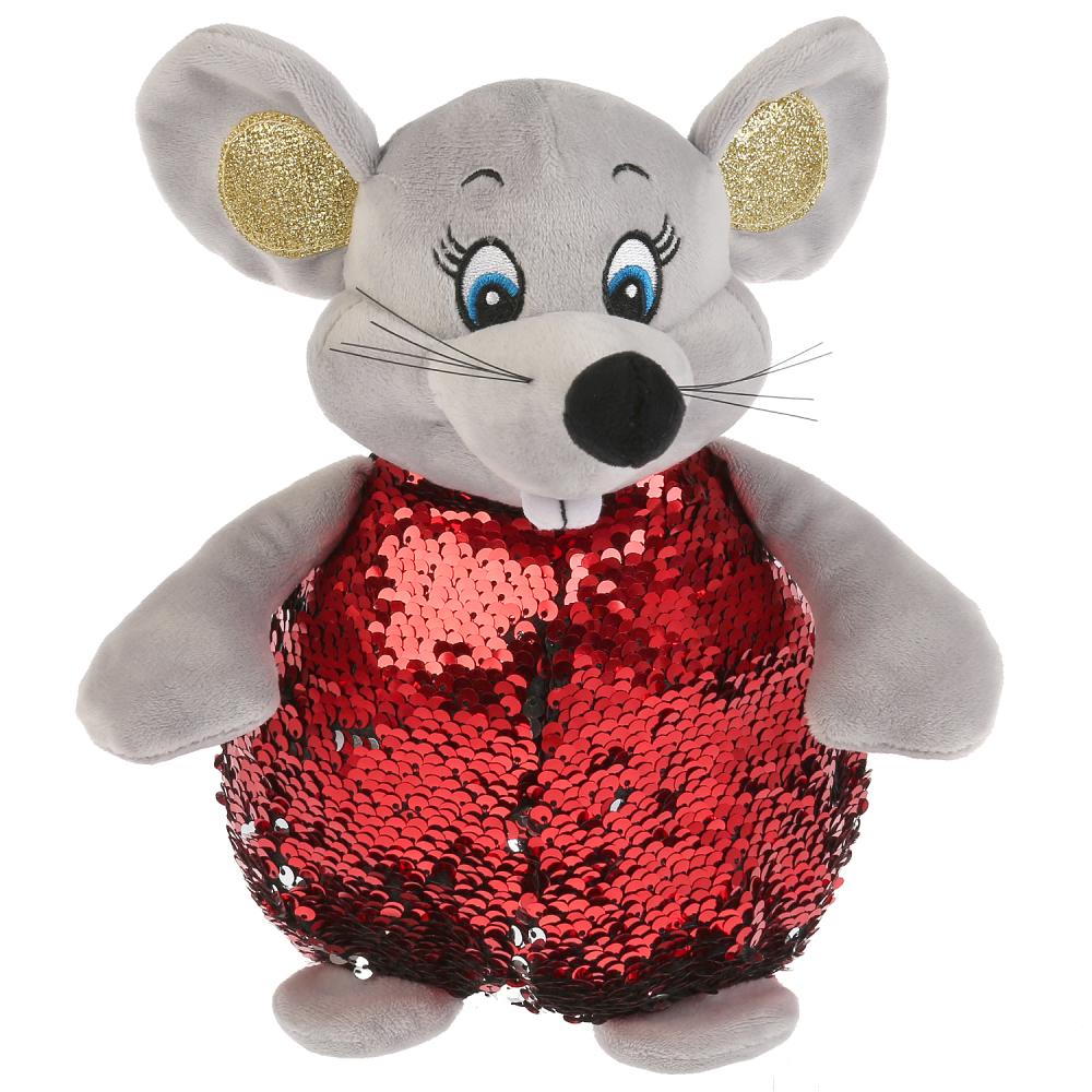 Мягкая игрушка Мульти-пульти Мышка красная блестящая, 16 см, без чипа 20396TNS купить по цене 585 руб. в Нальчике в интернет-магазине Юмитой