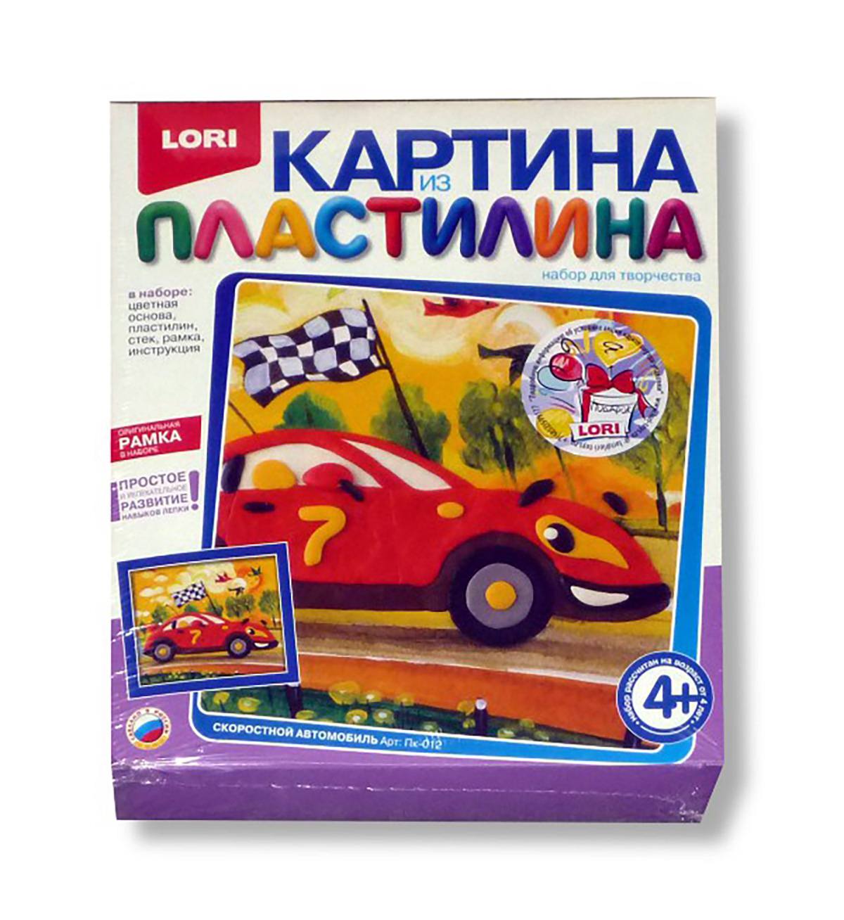 Картина из пластилина lori