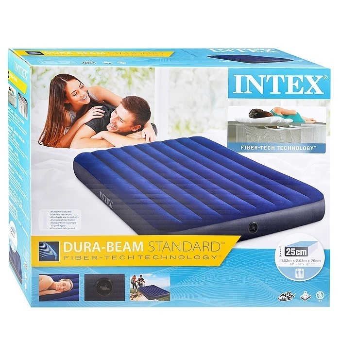 Матрас надувной intex classic downy