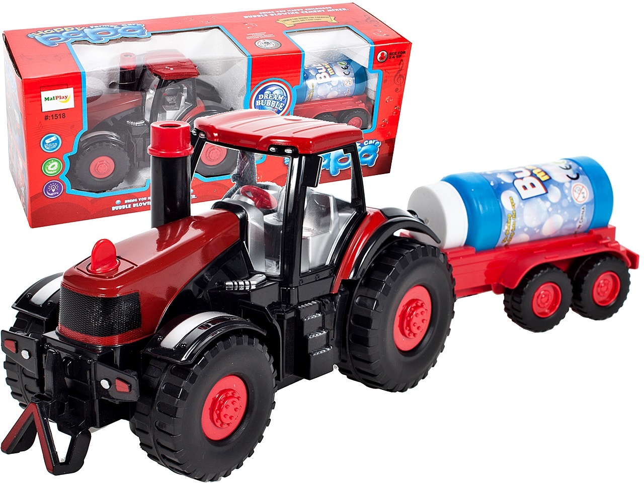 bubble tractor toy