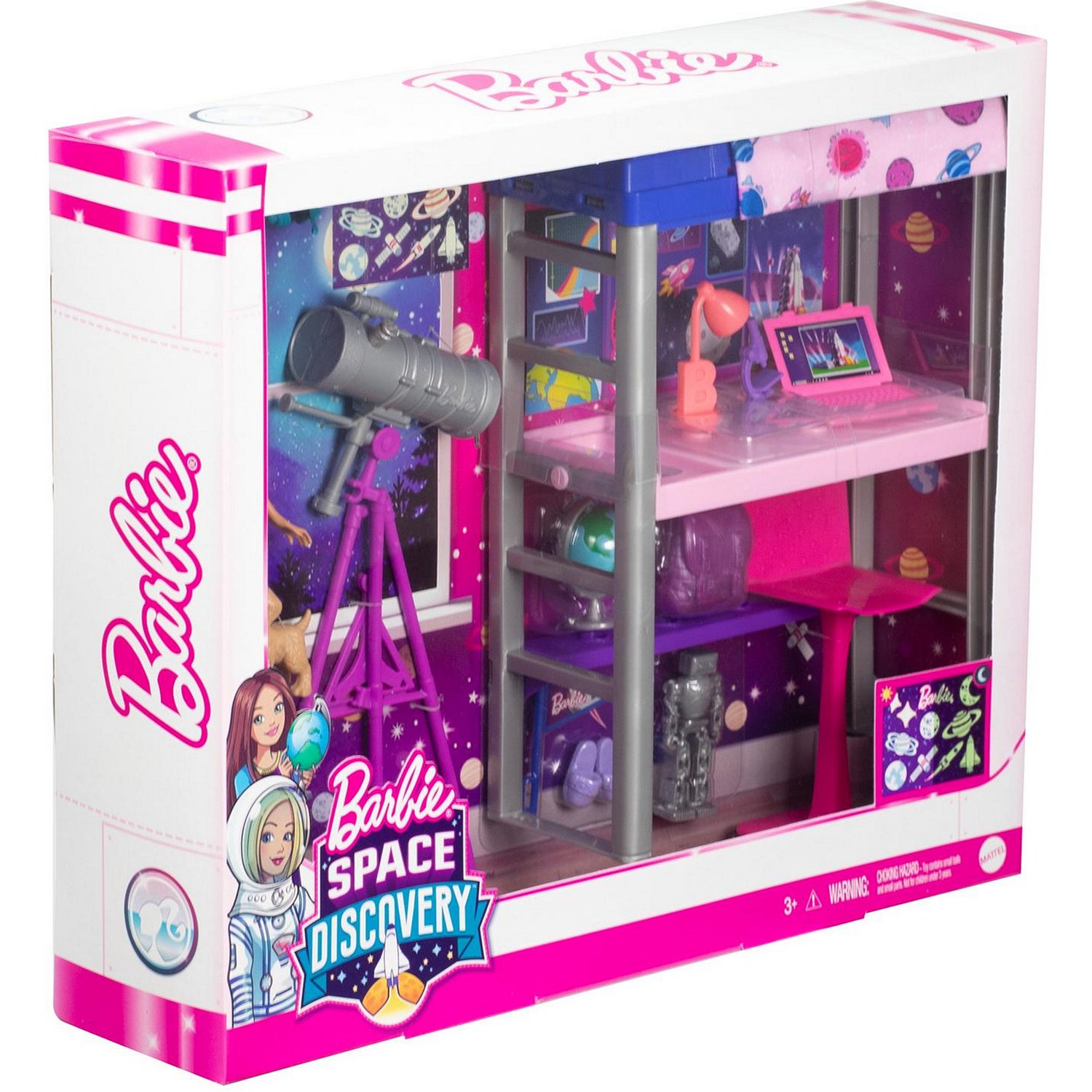 Набор Barbie космос спальня Стейси кукла +аксессуары gtw33