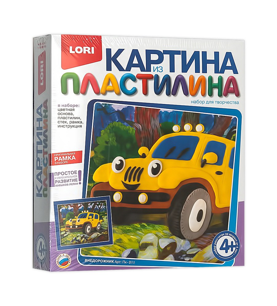 Картина из пластилина lori