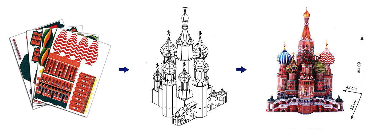 Размеры спасской башни чертежи