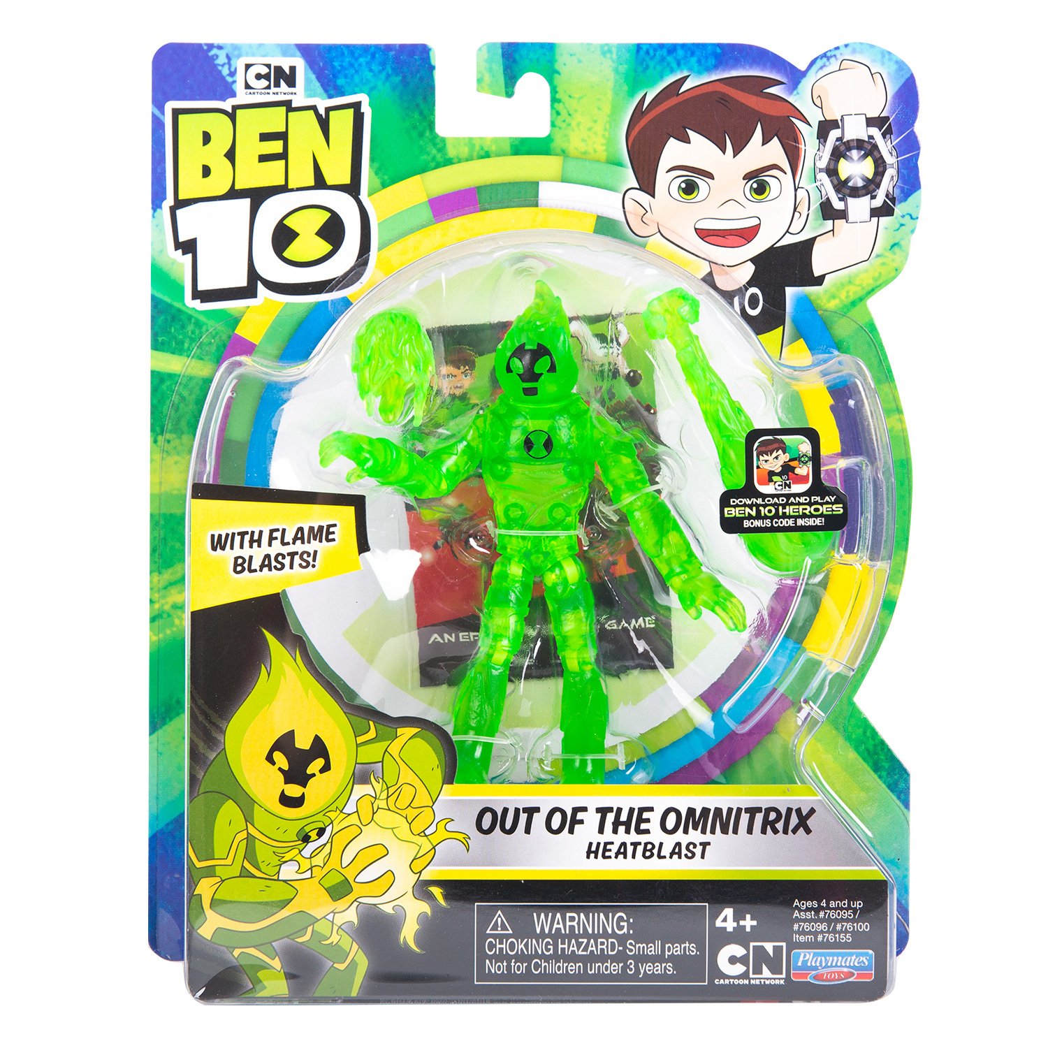 Фигурка Ben 10 12,5 см, Человек-огонь из Омнитрикс (76155) | AliExpress