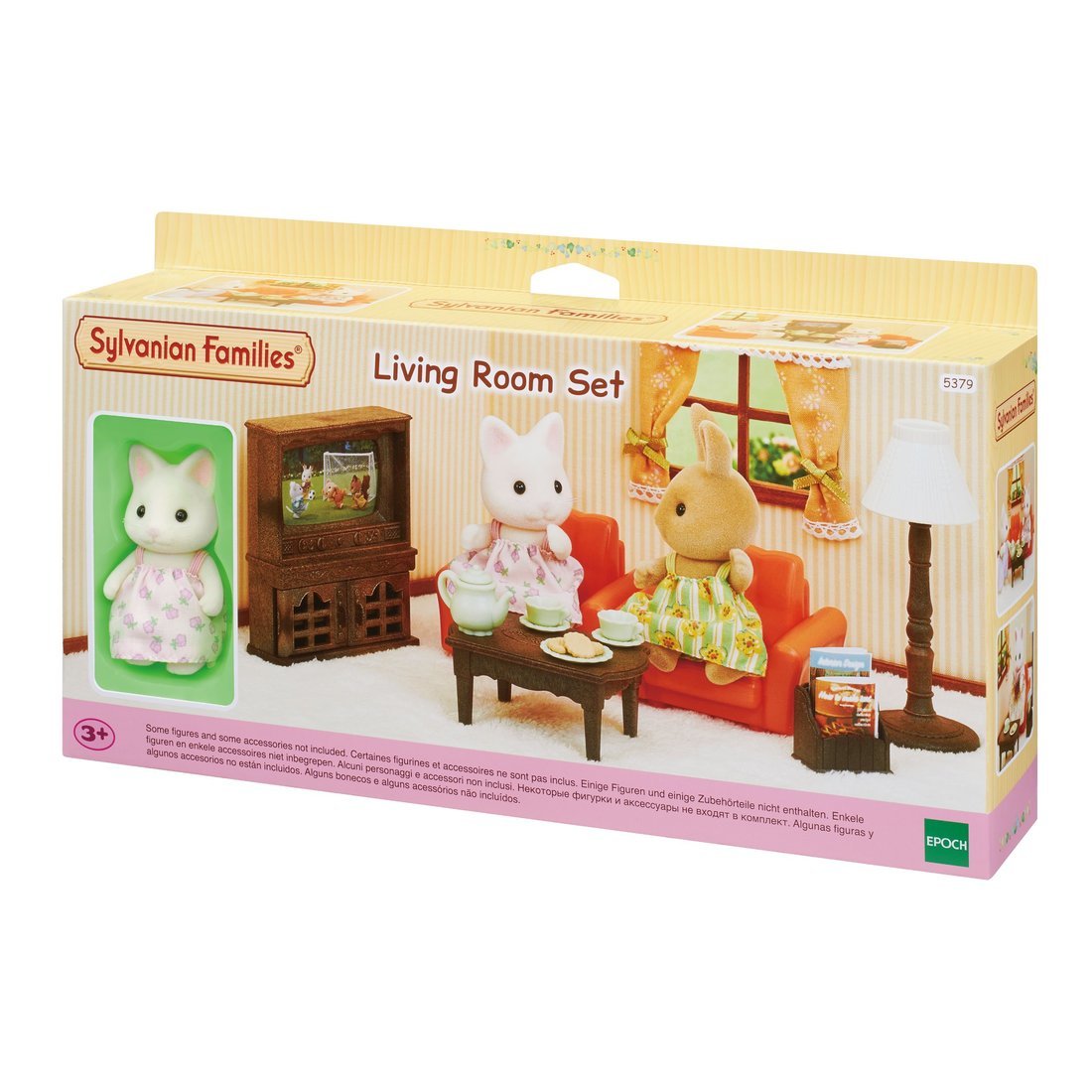 Набор sylvanian families мягкая мебель для гостиной