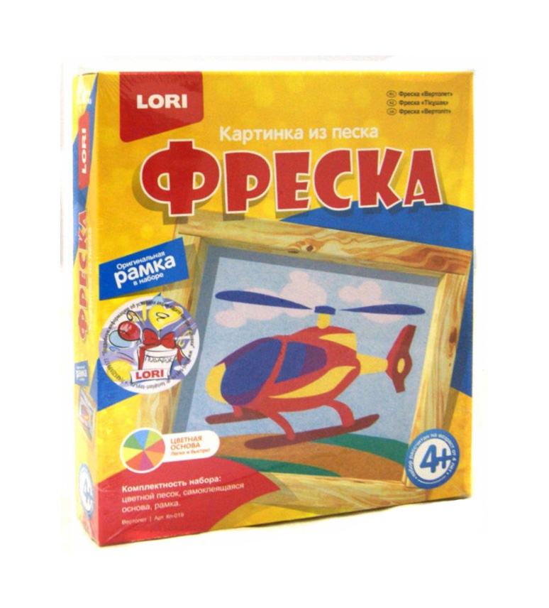 Картина из песка фреска lori