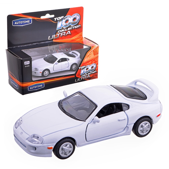 Тойота супра игрушка. Модель Тойоты Супра 1/43. Модели Autotime collection Toyota Supra. Машинки Технопарк Тойота Супра. Игрушка машинка Технопарк Тойота Супра.