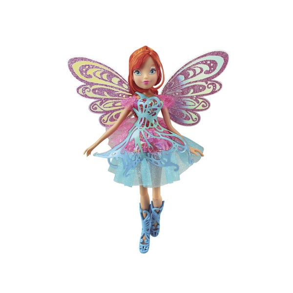 Кукла winx club баттерфликс 2 двойные крылья flora