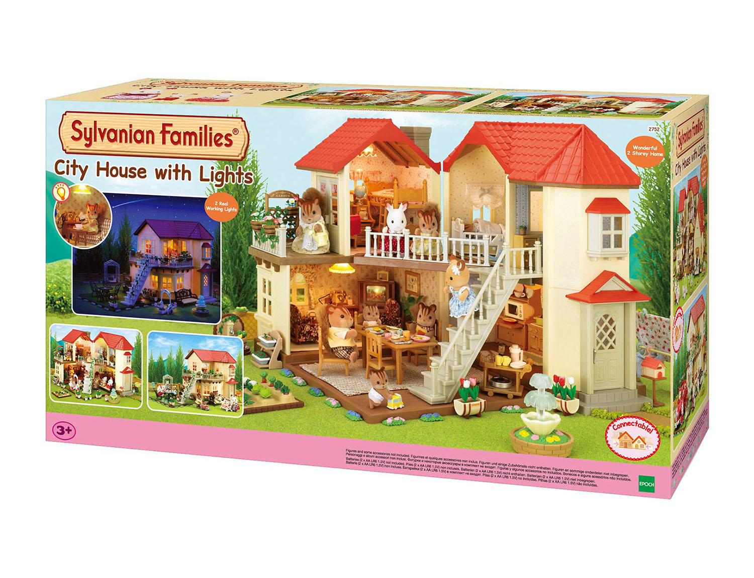 Игровой набор Sylvanian Families большой дом со светом 2752/4531/5302