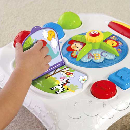 Развивающий столик fisher price жираф