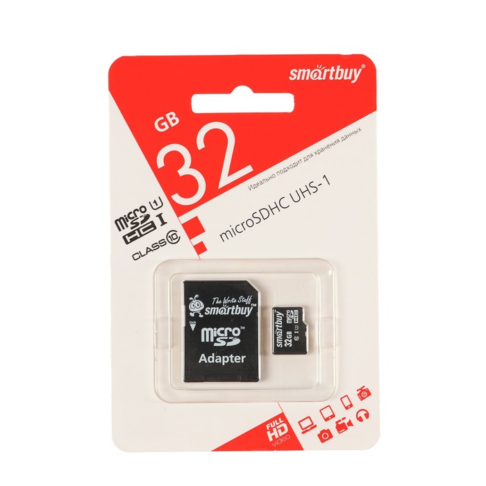 Карта памяти smartbuy 64gb microsd