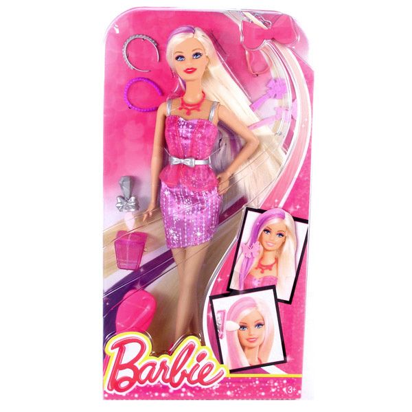 Игровой набор barbie модные прически
